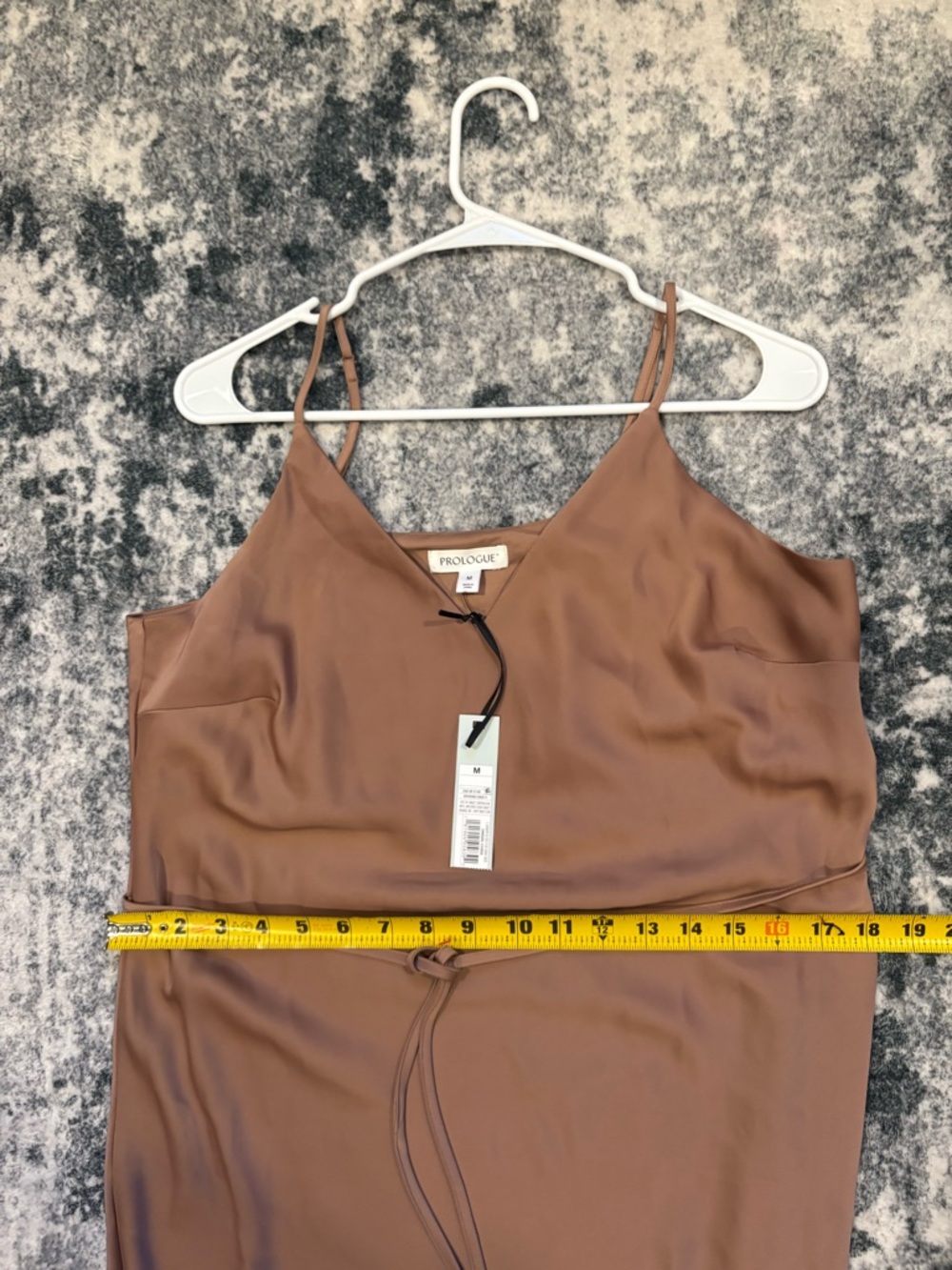 Prologue Satin Cowl-Neck Maxi Dress - Picture 4 of 7
